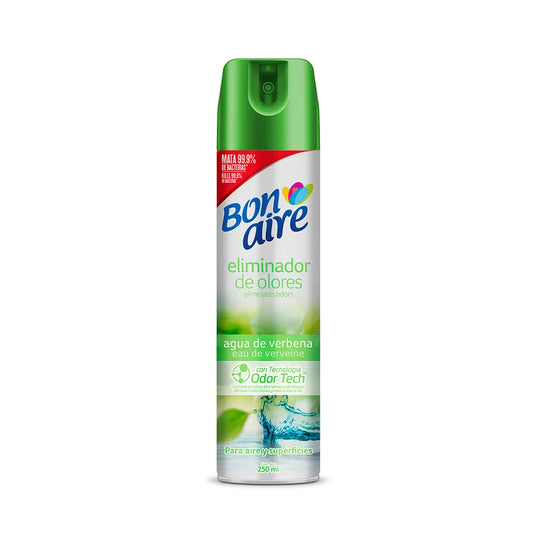 Eliminador De Olores Bon Aire Aerosol 250 ml Agua De Verbena