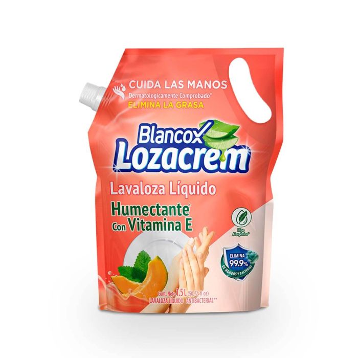 Lavaloza Liquido Blancox Lozacrem 1500 ml Vitamina E Doypack