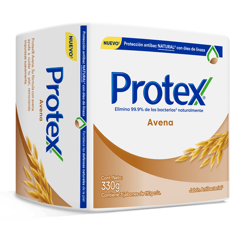 Jabon Protex 110 gr 3 Unidades Avena oferta