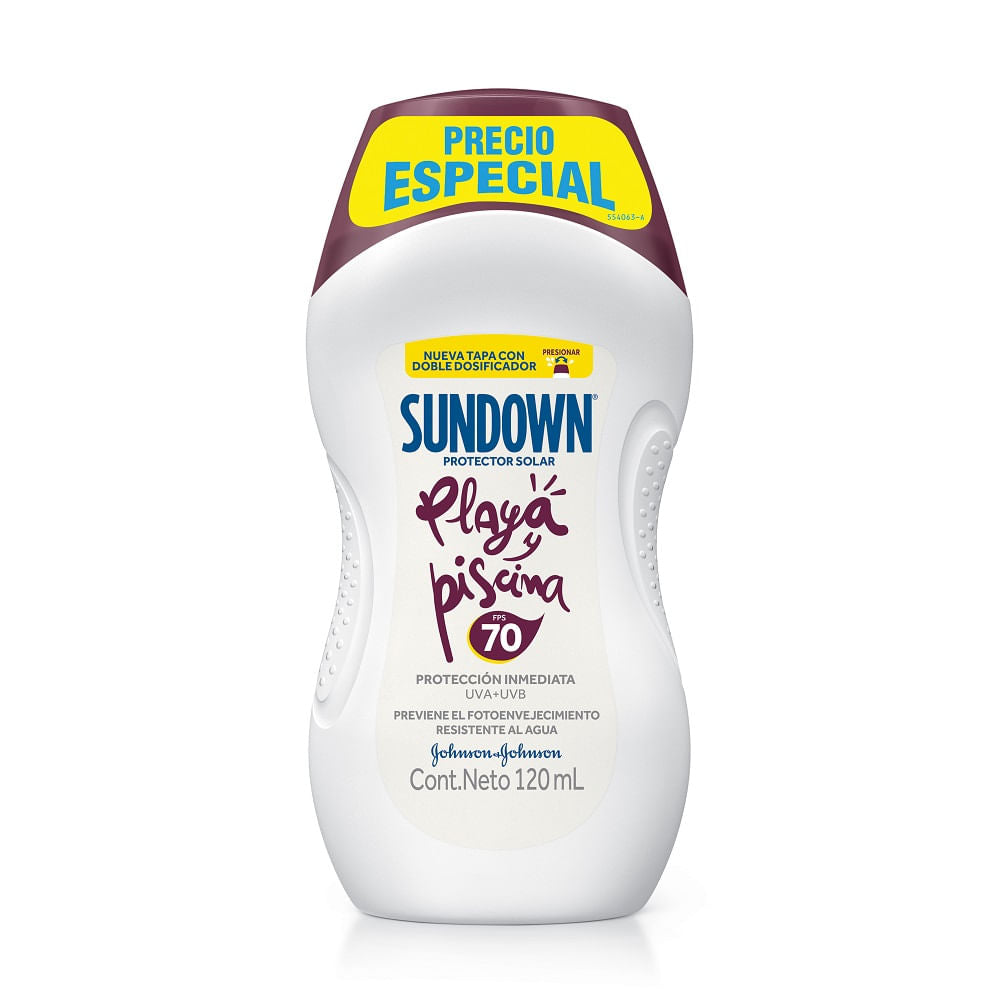 Protector Solar Sundown 120 ml Playa Y Piscina