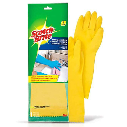 Guante Scotch Brite Talla L Baños Y Lavanderia