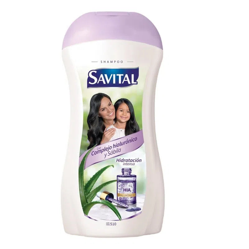 Shampoo Savital 550 ml Complejo Hialuronico