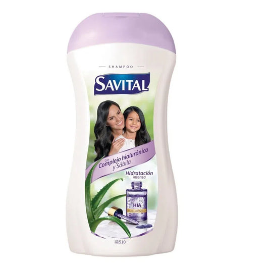 Shampoo Savital 550 ml Complejo Hialuronico