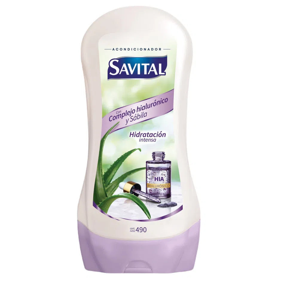 Acondicionador Savital 490 ml Complejo Hialuronico