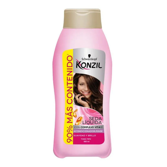 Acondicionador Konzil 650 ml Seda Liquida