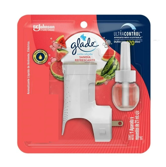 Ambientador Glade Electrico Sandia Edicion Limitada + Aparato Oferta