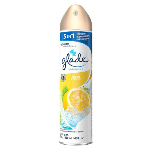 Ambientador Glade Aerosol 400ml Fresh Lemon