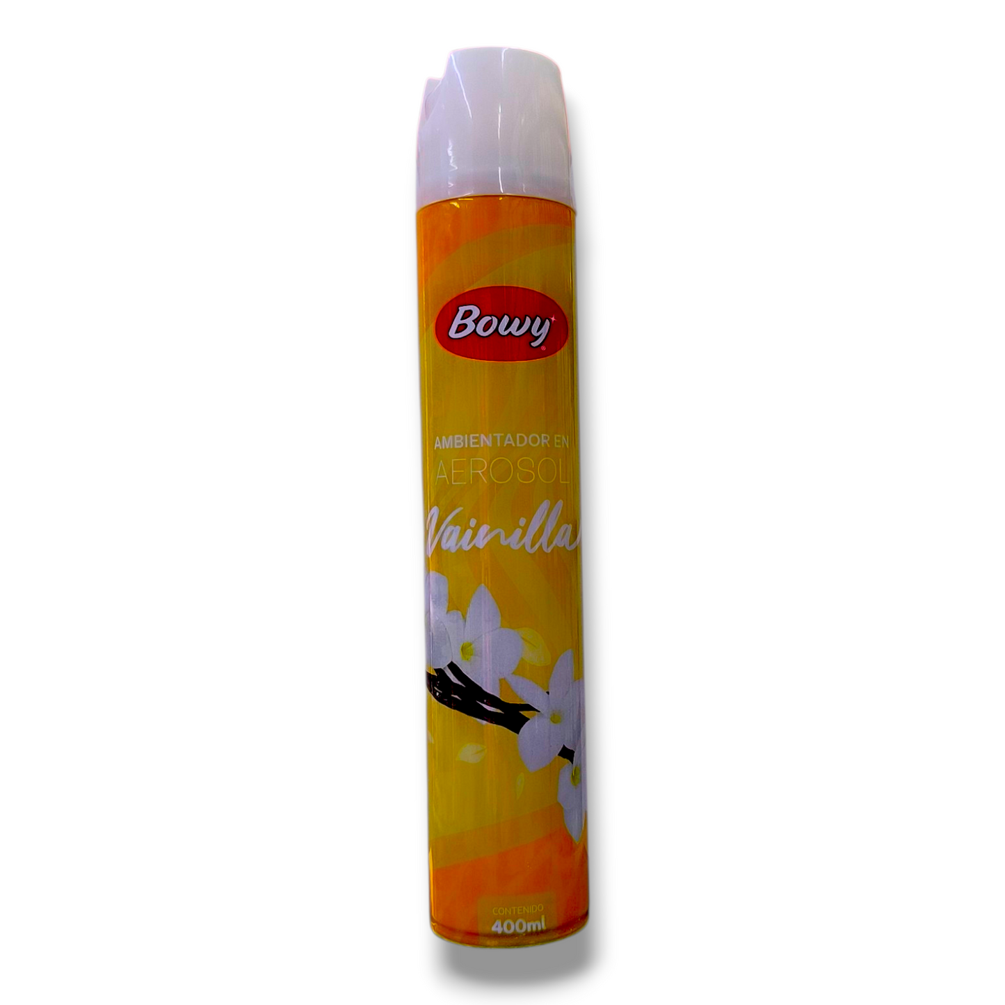 Ambientador Bowy 400 ml Aerosol Vainilla