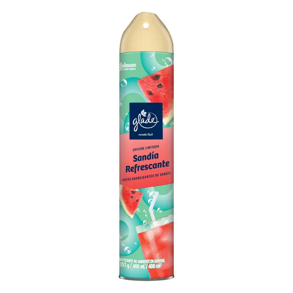 Ambientador Glade 400 ml Aerosol Sandia Edicion Limitada