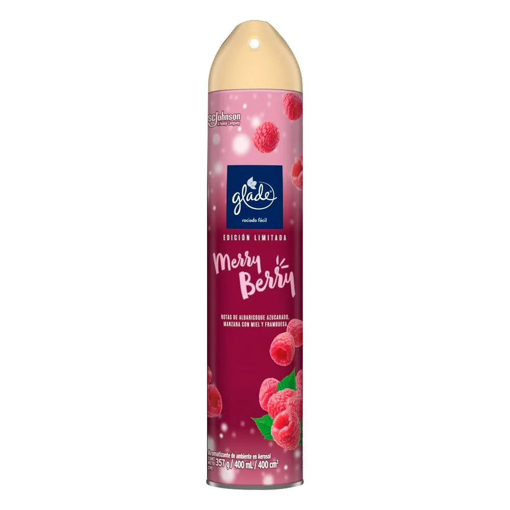 Ambientador Glade 400ml Aerosol Merry Berry