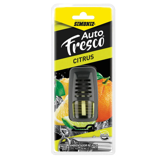 Ambientador Simoniz Auto Fresco Rejilla Citrus 10 ml