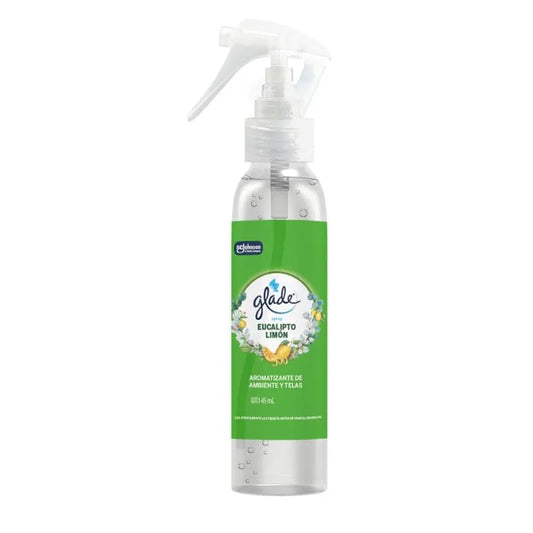 Aromatizante De Telas Glade 145 ml Spray Eucalipto y Limon