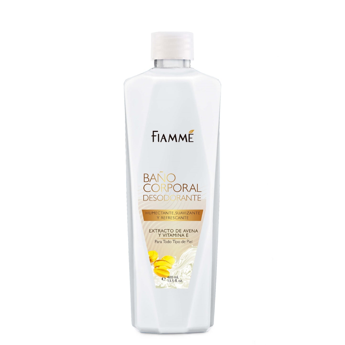 Baño Corporal Fiamme 400ml Avena Y Vitamina E