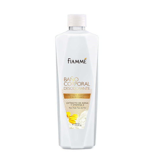 Baño Corporal Fiamme 400ml Avena Y Vitamina E