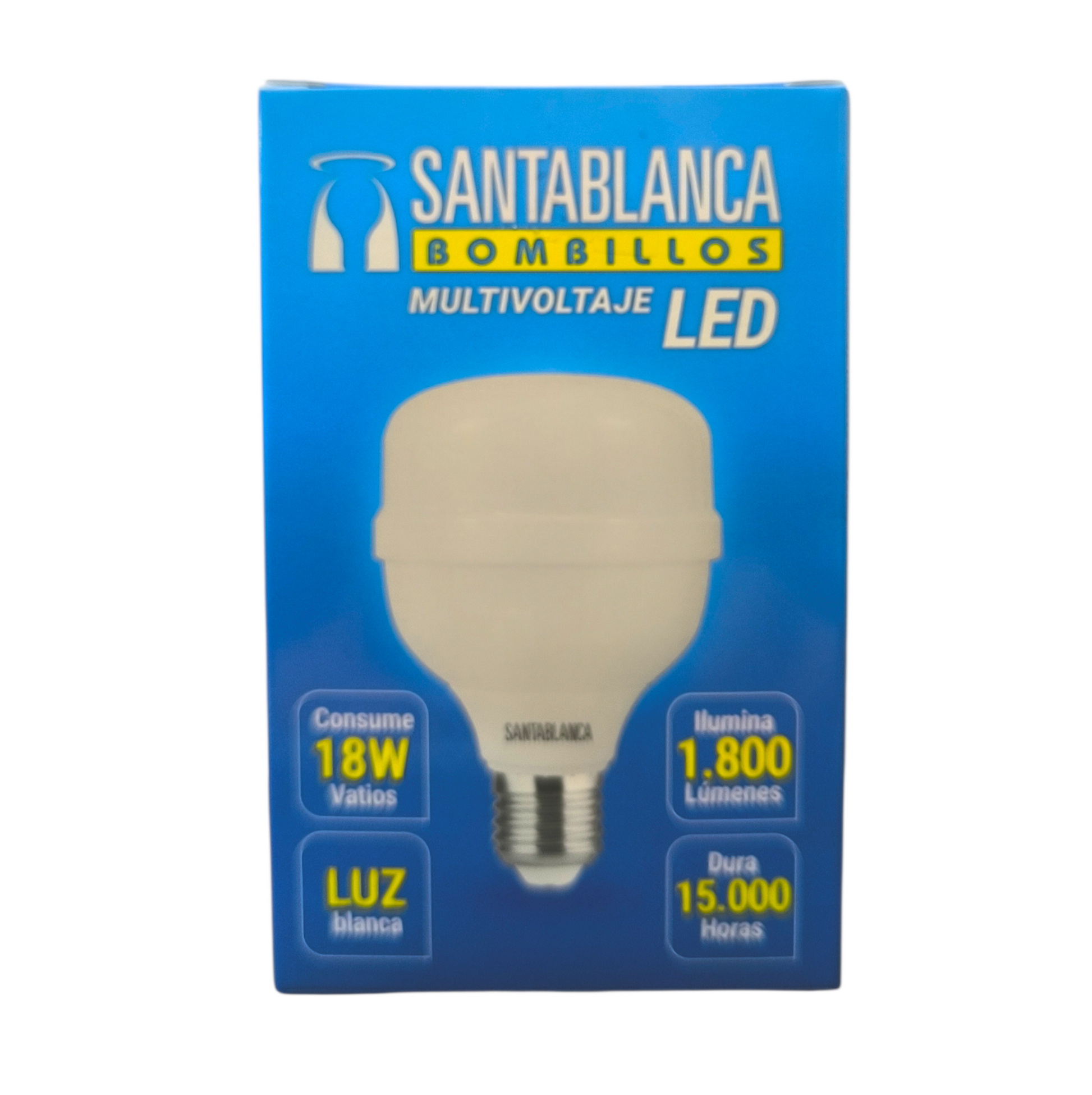 Bombillo Santablanca Led 18 W