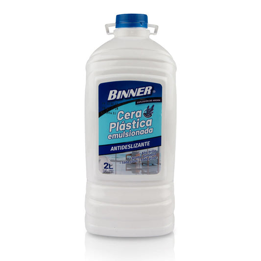 Cera Binner 2000 ml Emulsionada Plastica Lavanda