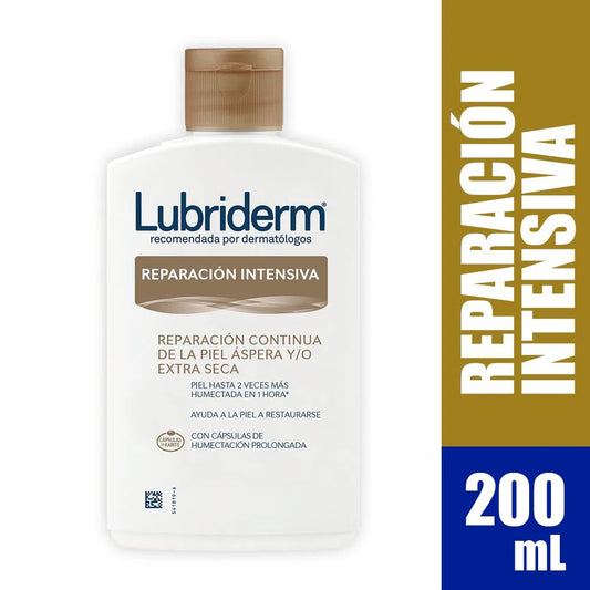 Crema Lubriderm 200 ml Reparacion Intensiva