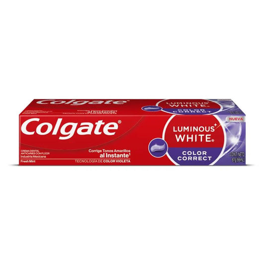 Crema Dental Colgate Luminous Color Correct 66 ml