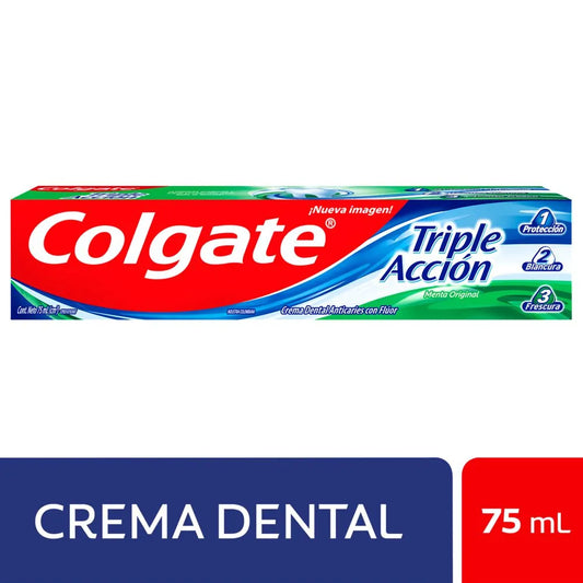Crema Dental Colgate Triple Accion 75 ml
