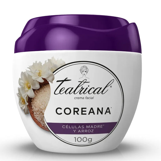 Crema Facial Teatrical 100 gr Coreana Celulas Madre y Arroz