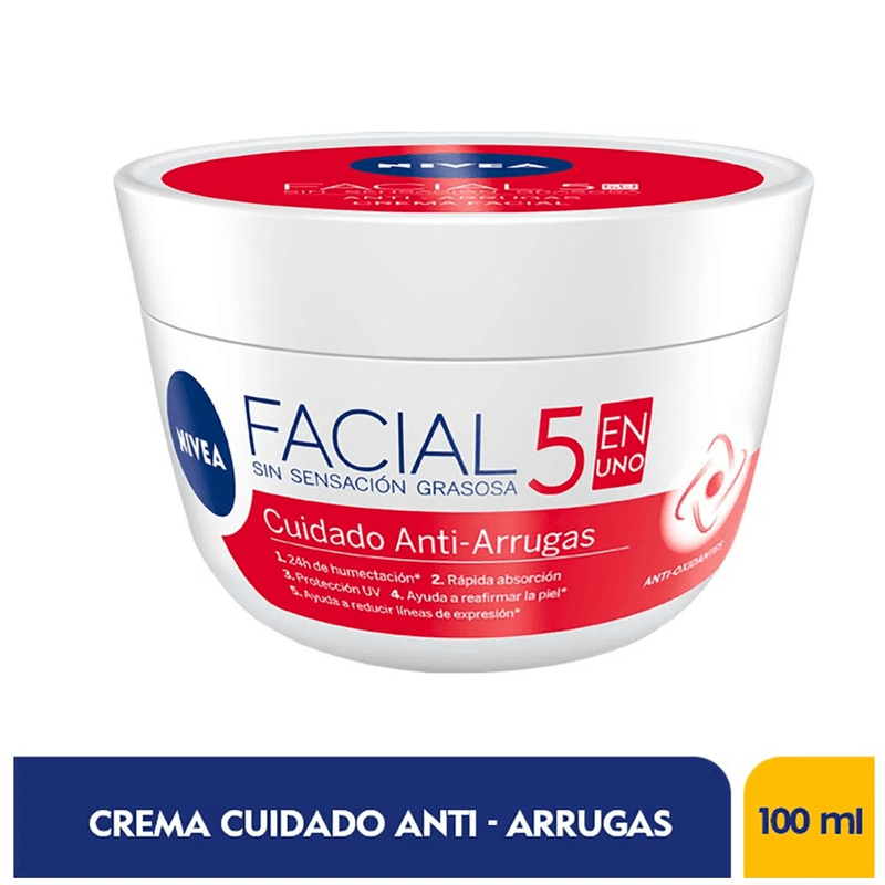 Crema Nivea Anti-Arrugas 100 ml