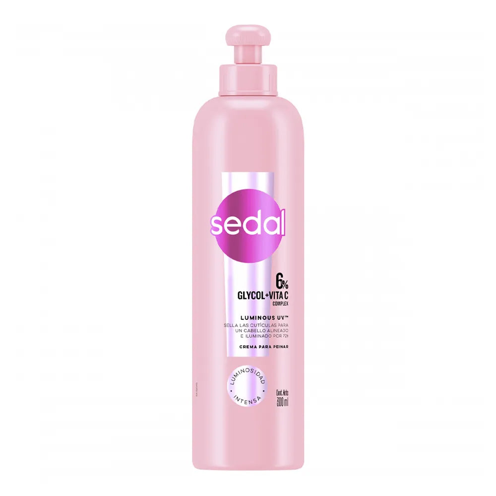 Crema Peinar Sedal 300 ml Luminous UV