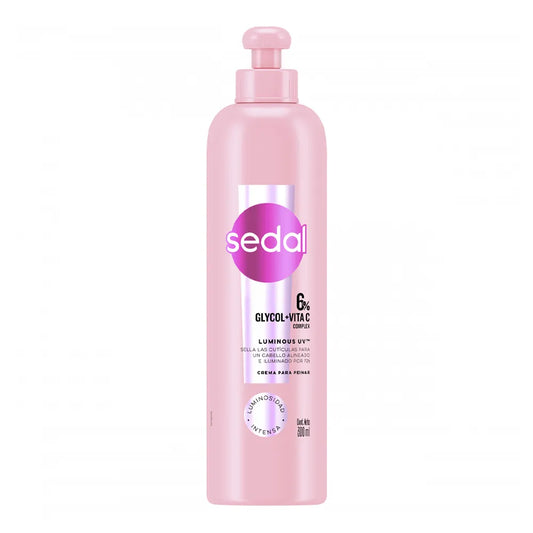 Crema Peinar Sedal 300 ml Luminous UV