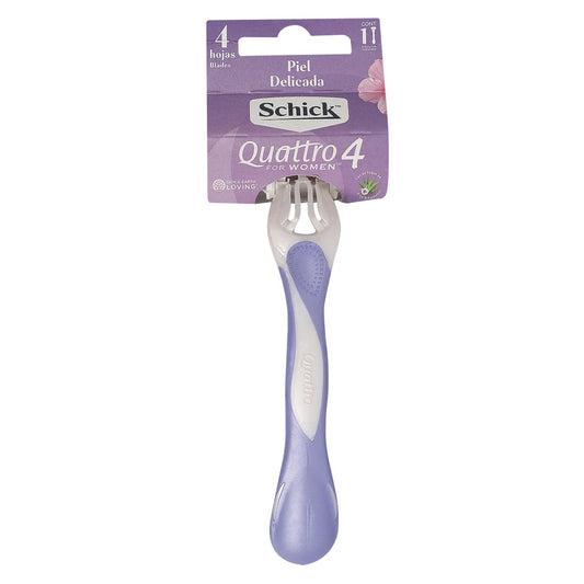 Cuchilla Afeitar Shick Quatro Women