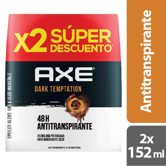 Antitranspirante Axe 152 ml 2und Dark Temptation Oferta