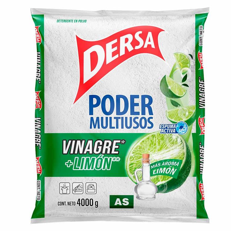 Detergente AS 4000 gr Vinagre Limon