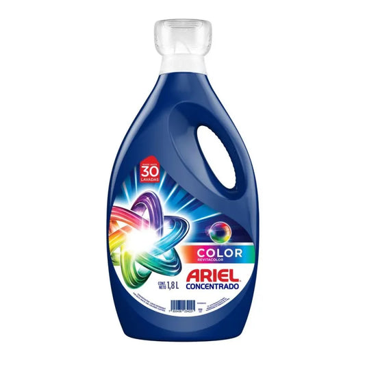Detergente Liquido Ariel Concentrado 1800 ml Revitacolor