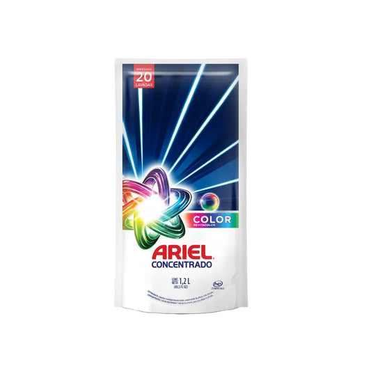 Detergente Liquido Ariel Concentrado 1200 ml Revitacolor
