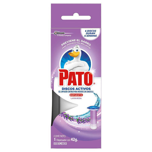 Discos Activos Pato Repuesto 38 Gr Lavanda