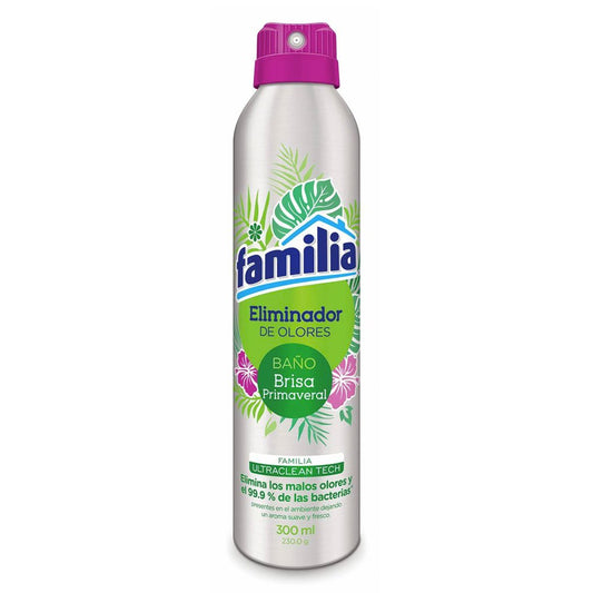 Eliminador De Olores Familia 300 ml Aerosol Brisa Primaveral