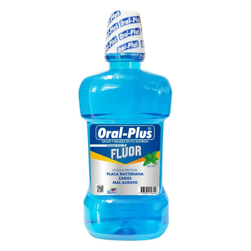 Enjuague Bucal Oral-Plus 300 ml Fluor
