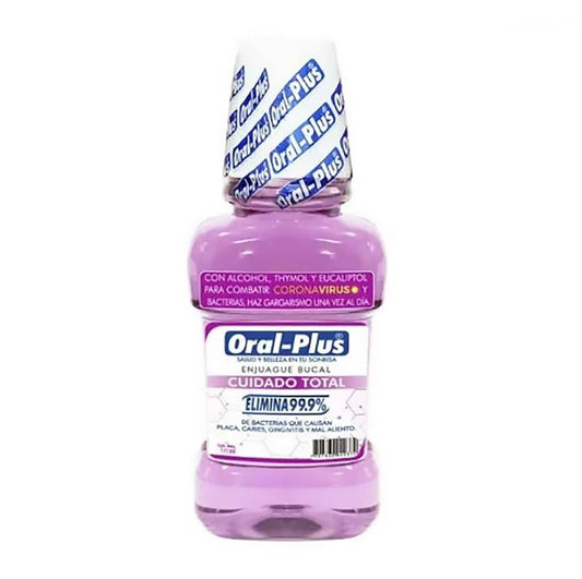 Enjuague Bucal Oral Plus 180 ml Cuidado Total