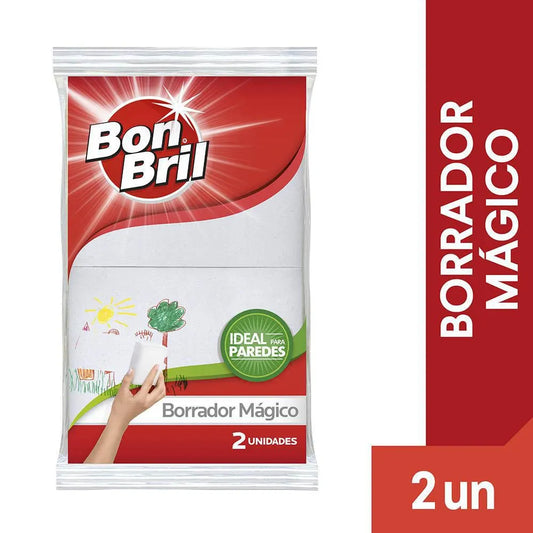 Esponja Bon Bril Borrador Magico Pared 2 Unidades Oferta