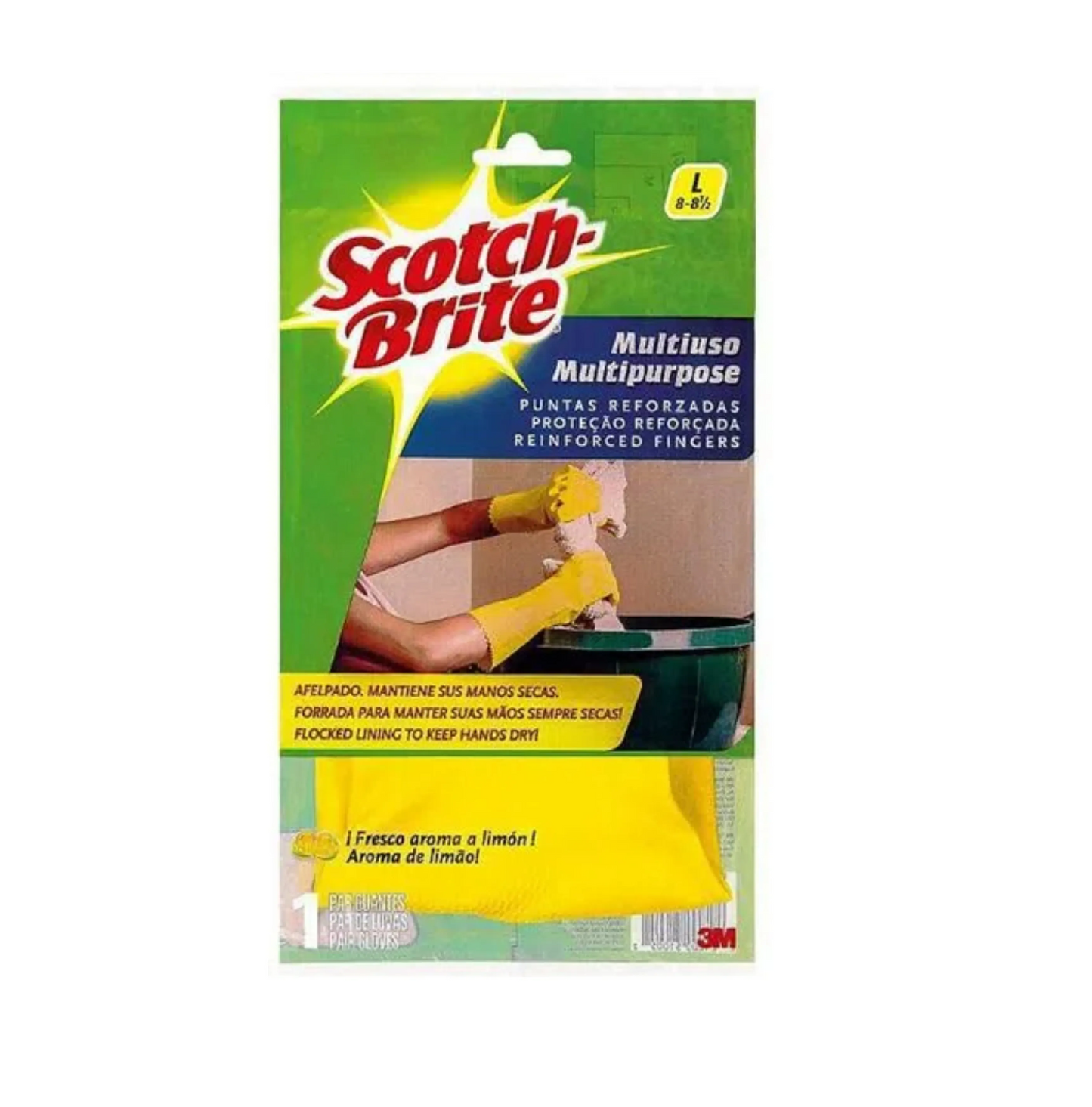 Guante Scotch Brite Talla L Multiusos