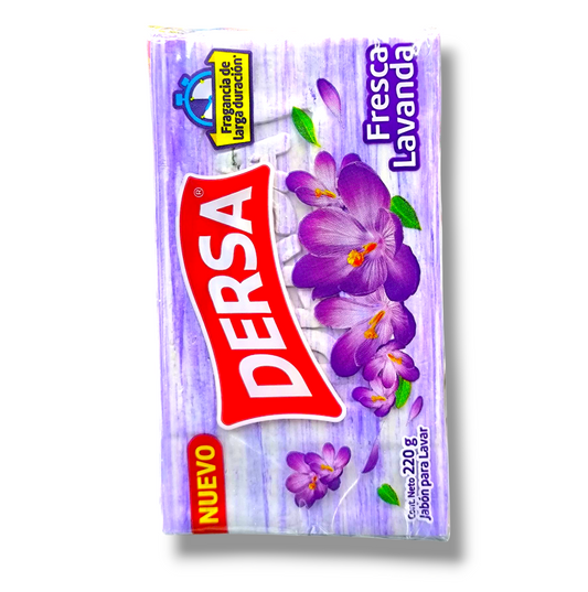 Jabon Barra Dersa Fresca Lavanda 220 gr