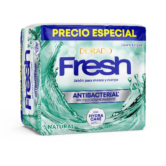 Jabon Dorado 110 gr x3 Fresh Natural Oferta