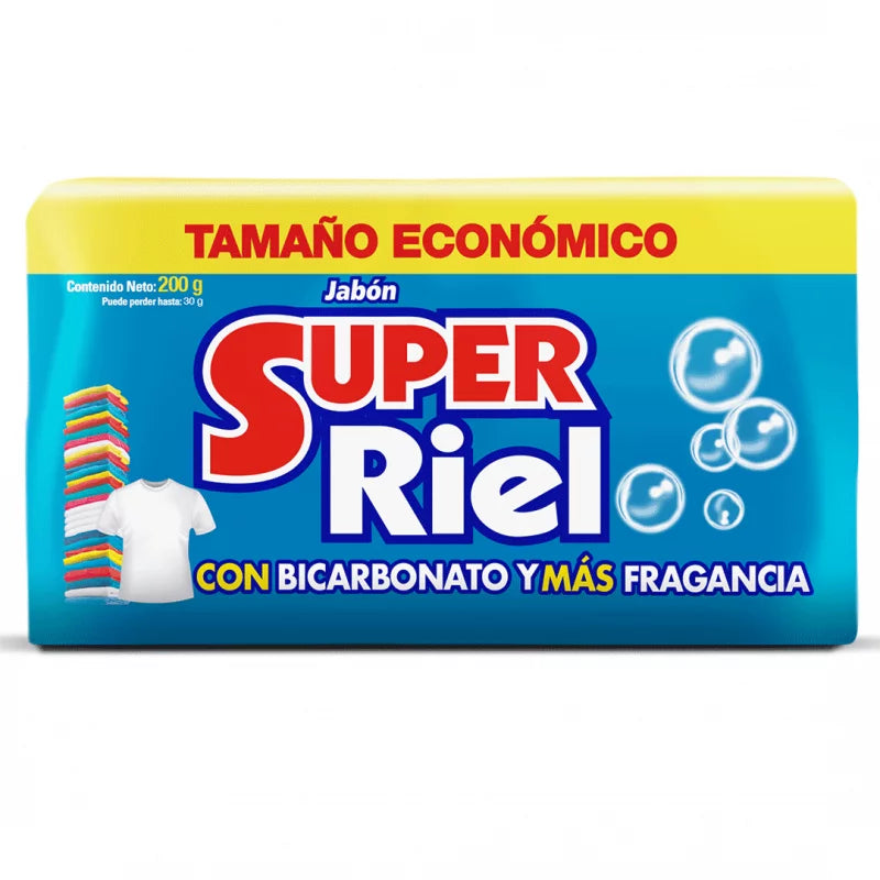 Jabon Super Riel 200 gr