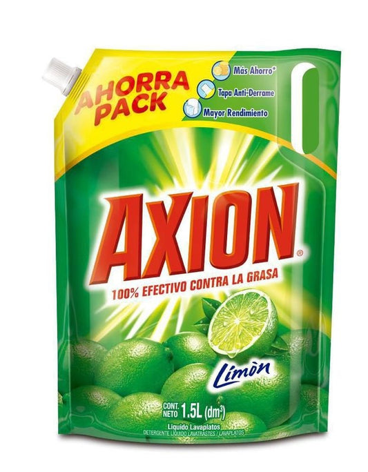 Lavaloza Liquido Axion 1500 ml Doypack Limon