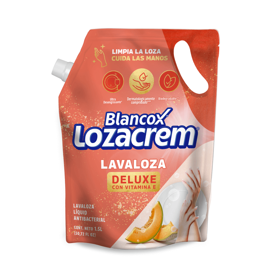 Lavaloza Liquido Blancox Lozacrem 1500 ml Doypack Deluxe Con Vitamina E