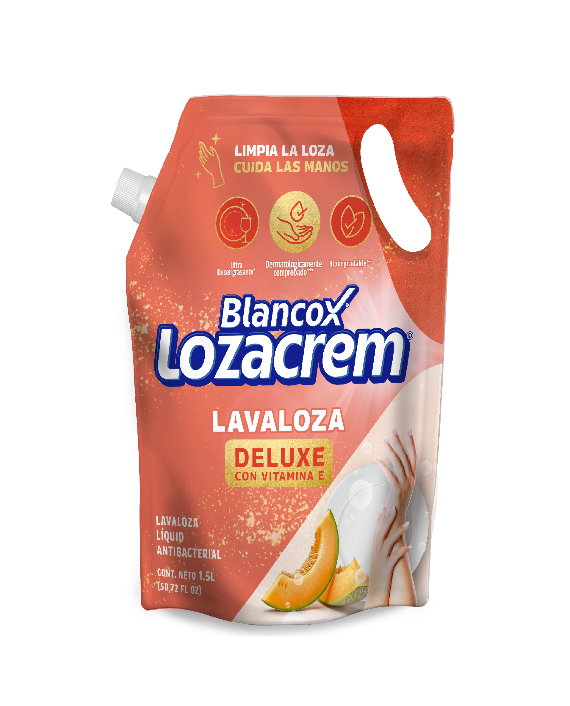 Lavaloza Liquido  Blancox Lozacrem 720 ml Vitamina E y Glicerina