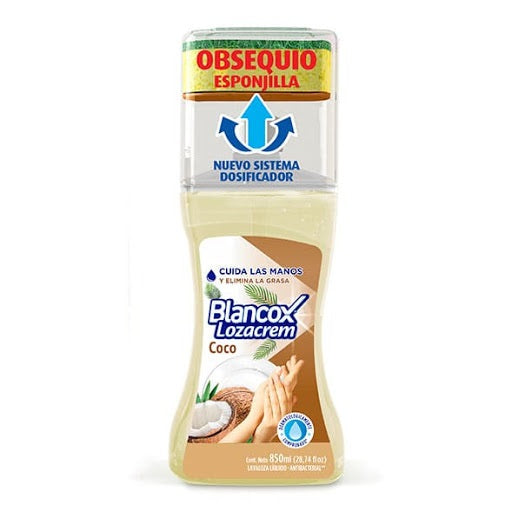 Lavaloza Liquido Blancox Lozacrem 850 ml Coco