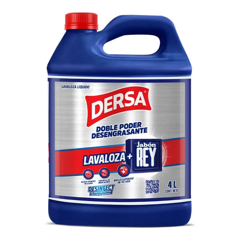 Lavaloza Liquido Dersa 4000 ml Rey