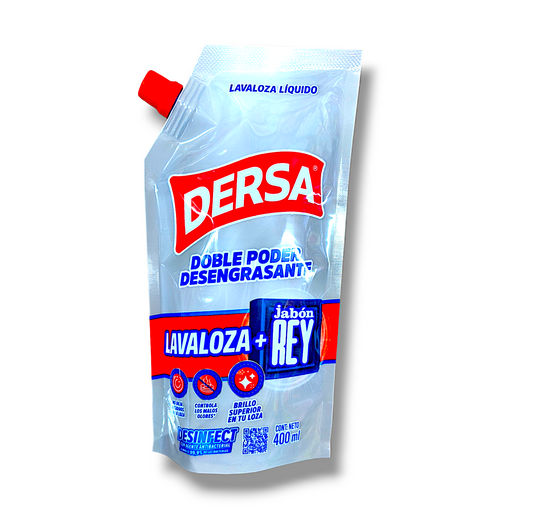 Lavaloza Liquido Dersa 400 ml Doypack Rey