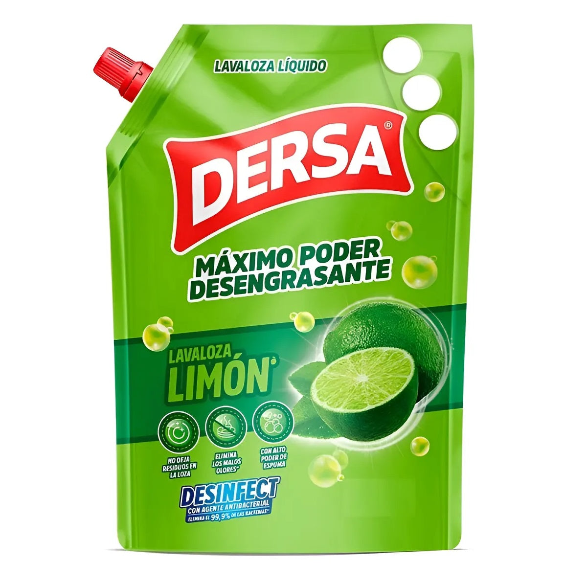 Lavaloza Liquido Dersa 720 ml Limon Doypack