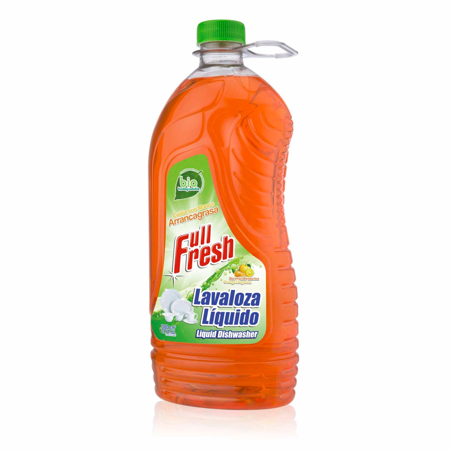 Lavaloza Liquido Full Fresh 2000 ml Mandarina