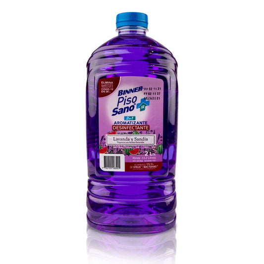 Limpiador Desinfectante Binner 3000 ml Lavanda y Sandia
